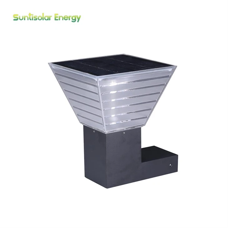 Solar Front Gate Wall Light