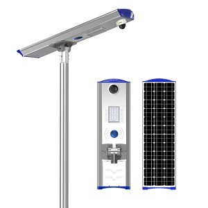 Factory Promotional 5w 10w 20w 30w 40w 50w 60w 80w 100watt All In One Ip65 Outdoor Integrated Motion Sensor Led Solar Street Light